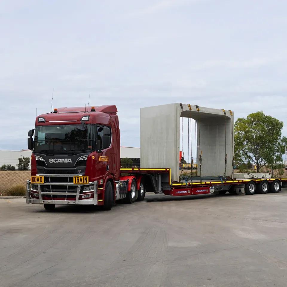 trusted logistics for Construction and Infrastructure